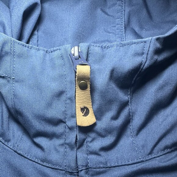 Fjallraven Stina Jacket Womens XS Blue G-1000 Hiking Lightweight Rain - Picture 6 of 15